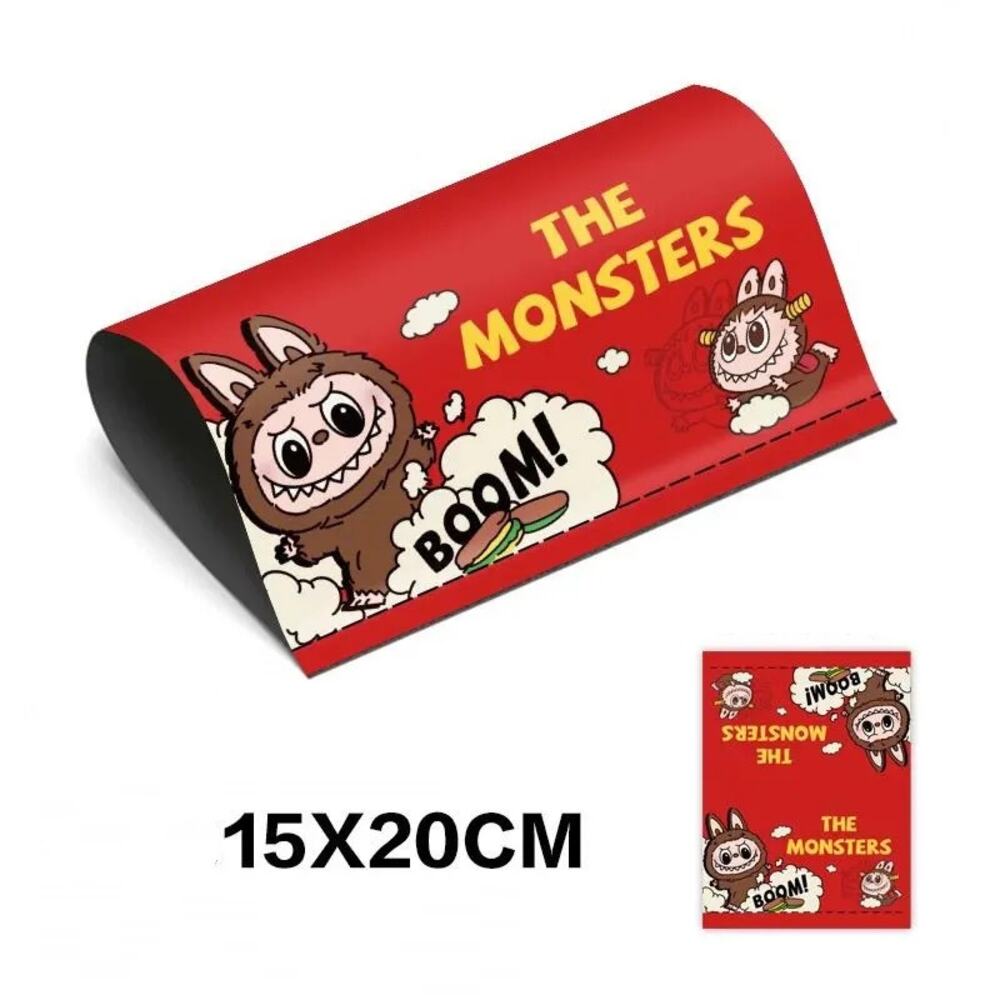 NEW fanmade labubu car sticker care label home decoration